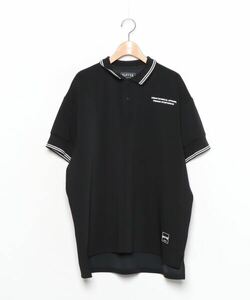 「The DUFFER of ST.GEORGE」 半袖ポロシャツ LARGE ブラック メンズ