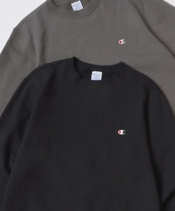 「Champion」 スウェットカットソー X-LARGE ブラック メンズ