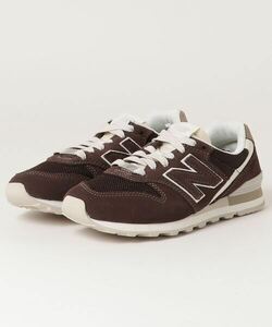 「New Balance」 ローカットスニーカー 23.5cm ブラウン レディース