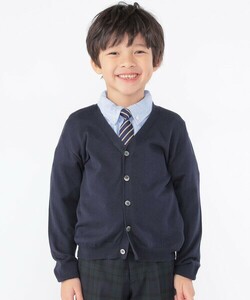 「SHIPS」 「KIDS」ニットカーディガン 130 ネイビー キッズ