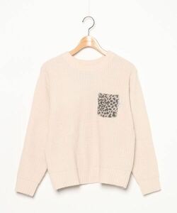 「URBAN RESEARCH Sonny Label」 長袖ニット FREE オフホワイト レディース