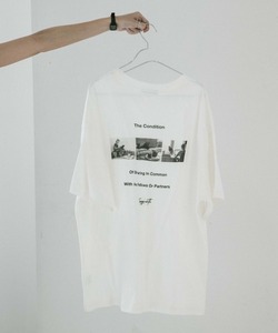 「JEANASIS」 半袖Tシャツ FREE オフホワイト レディース