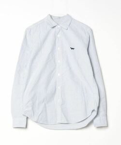 「Maison Kitsune」 長袖シャツ X-SMALL ネイビー メンズ