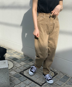 「CANAL JEAN」 「YANUK」デニムパンツ 24 ベージュ レディース