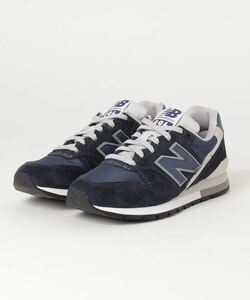 「New Balance」 ローカットスニーカー 23.5cm ネイビー メンズ