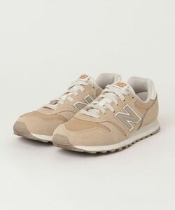 「New Balance」 ローカットスニーカー 24.0cm ベージュ メンズ