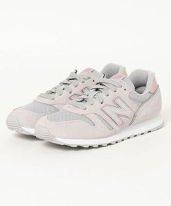 「New Balance」 ローカットスニーカー 23.5cm ライトグレー レディース