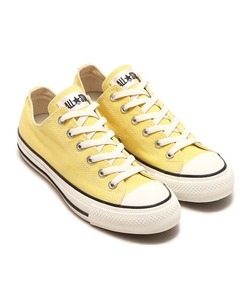 「CONVERSE」 ローカットスニーカー 23.0cm イエロー メンズ