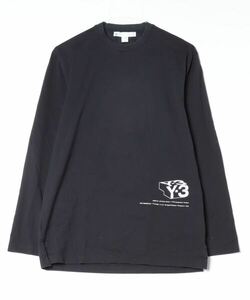 「Y-3」 長袖Tシャツ X-SMALL ブラック メンズ