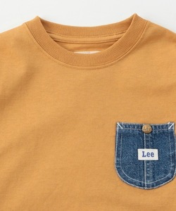 「Lee」 「KIDS」長袖カットソー 130 マスタード キッズ_画像1