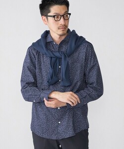 「SHIPS」 長袖シャツ SMALL ネイビー メンズ