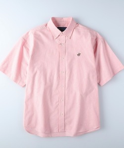 「Right-on」 「BEVERLY HILLS POLO CLUB」半袖シャツ M ピンク メンズ