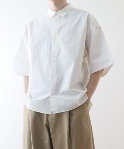 「y/m by kitsune」 半袖シャツ LARGE オフホワイト メンズ