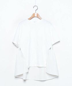 「AZUL BY MOUSSY」 半袖カットソー MEDIUM オフホワイト レディース