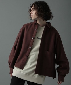 「HARE」 長袖ネルシャツ SMALL ブラウン メンズ