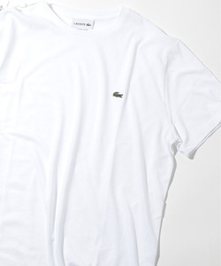 「LACOSTE」 半袖Tシャツ L ホワイト レディース