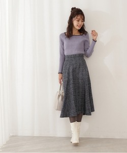 「PROPORTION BODY DRESSING」 フレアスカート SMALL ブルー レディース