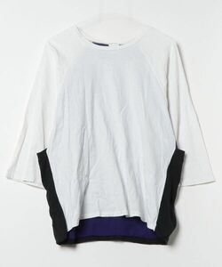 「PRE_」 7分袖Tシャツ MEDIUM ホワイト メンズ