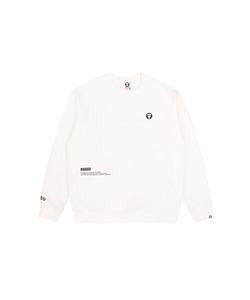 「AAPE BY A BATHING APE」 スウェットカットソー X-LARGE アイボリー メンズ