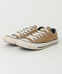 「CONVERSE」 ローカットスニーカー 23.5cm ベージュ メンズ