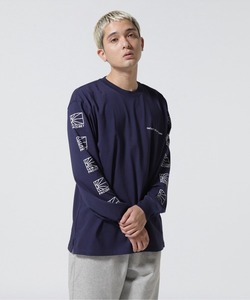 「RASSVET / PACCBET」 長袖Tシャツ L ネイビー メンズ