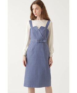 「JILL STUART」 サロペットスカート 0 ブルー レディース