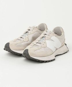 「New Balance」 ローカットスニーカー 22.5cm ベージュ レディース