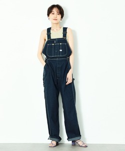 「Lee」 オーバーオール SMALL ワンウォッシュ レディース