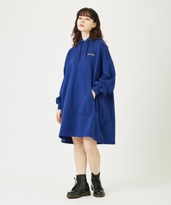 「MILKFED.」 長袖ワンピース ONE SIZE ネイビー レディース