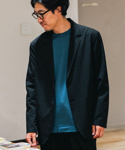 「ITEMS URBANRESEARCH」 テーラードジャケット LARGE ブラック メンズ