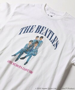 「FREAK'S STORE」 半袖Tシャツ「THE BEATLESコラボ」 SMALL ホワイト メンズ