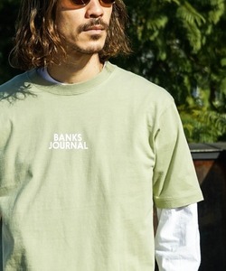 「BANKS」 半袖Tシャツ X-LARGE ライトグリーン メンズ