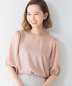 「URBAN RESEARCH ROSSO WOMEN」 半袖ブラウス FREE ピンクベージュ レディース