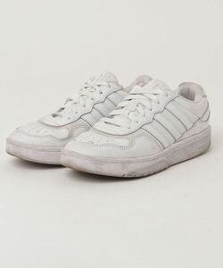 「adidas」 ローカットスニーカー 22.5cm ホワイト メンズ_画像1