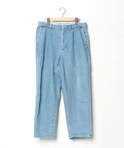 「Steven Alan」 加工デニムパンツ MEDIUM ライトブルー メンズ_画像1