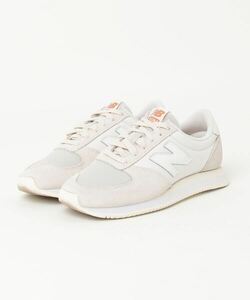 「New Balance」 ローカットスニーカー 24.5cm ホワイト レディース