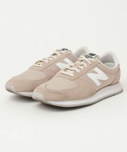 「New Balance」 ローカットスニーカー 26.5cm ベージュ メンズ