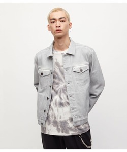 「ALLSAINTS」 デニムジャケット X-SMALL ベージュ系その他 メンズ