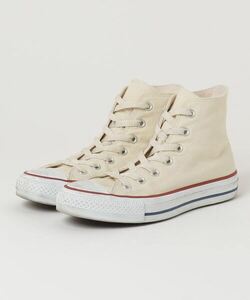 「CONVERSE」 ハイカットスニーカー 24.5cm ベージュ レディース