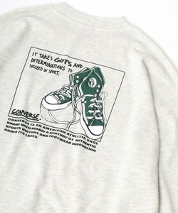 「CONVERSE」 スウェットカットソー LL オートミール レディース