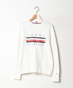 「TOMMY HILFIGER」 スウェットカットソー SMALL ホワイト メンズ