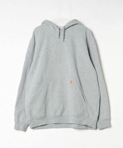 「Carhartt」 プルオーバーパーカー LARGE ヘザーグレー メンズ