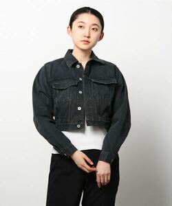 「H　BEAUTY&YOUTH UNITED ARROWS」 デニムジャケット M ブラック レディース