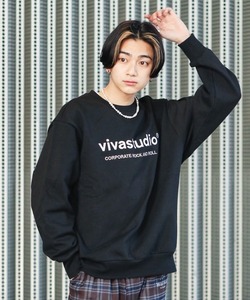 「VIVASTUDIO」 スウェットカットソー X-LARGE ブラック メンズ