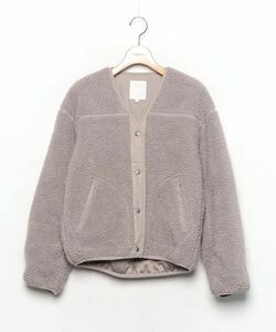 「B:MING by BEAMS」 ノーカラージャケット SMALL ベージュ レディース