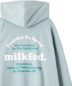 「MILKFED.」 プルオーバーパーカー ONE SIZE ライトブルー レディース