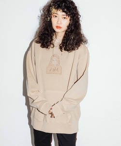 「X-girl」 プルオーバーパーカー X-LARGE ベージュ レディース