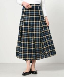 「Demi-Luxe BEAMS」 フレアスカート 38 ネイビー レディース