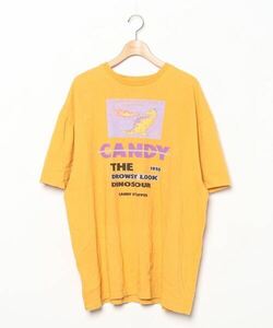 「Candy Stripper」 Tシャツワンピース 2 イエロー レディース