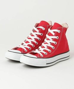 「CONVERSE」 ハイカットスニーカー 23.0cm レッド レディース